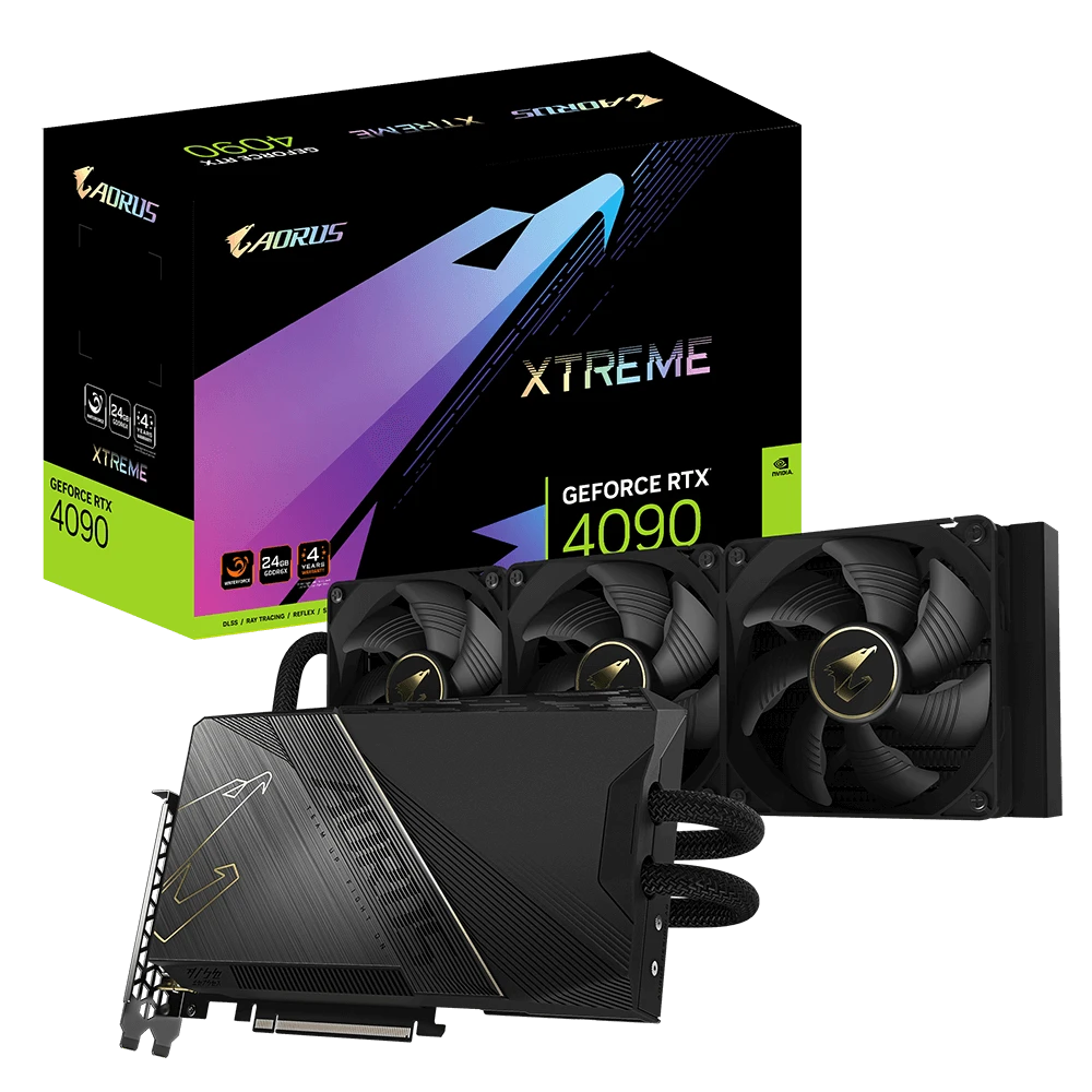 Gigabyte AORUS GeForce RTX 4090 XTREME WATERFORCE 24G  (Rev. 1.1)
